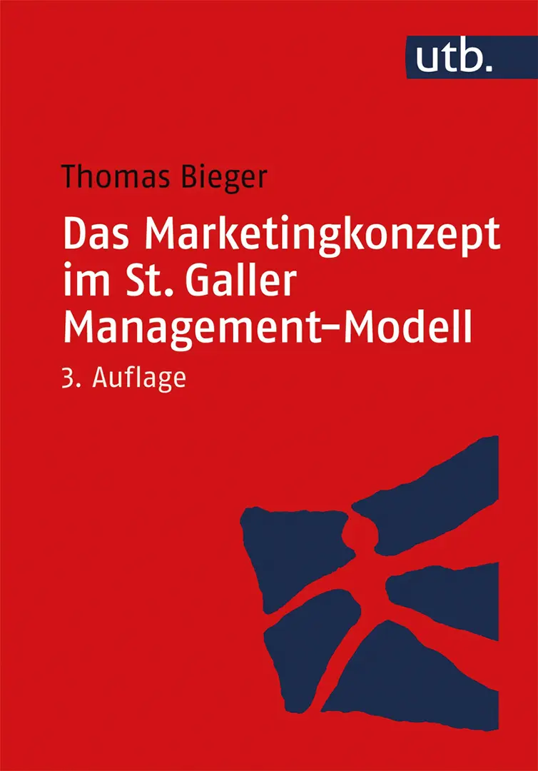 Buchcover Das Marketingkonzept im St. Galler Management-Modell von Thomas Bieger