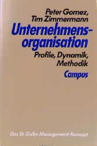 Buchcover Unternehmensorganisation von Peter Gomez und Tim Zimmermann