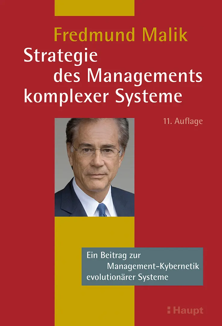 Buchcover Strategie des Managements komplexer Systeme von Fredmund Malik, 11. Auflage